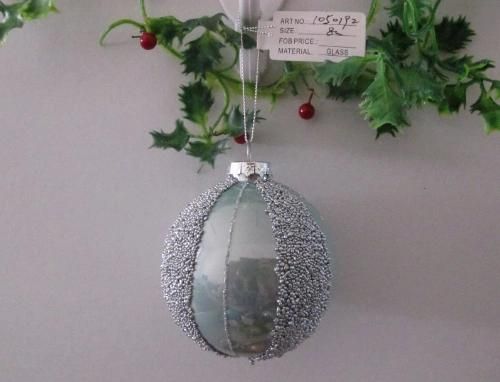 2020 New Hand Made Glass Ball for Xmas Tree Decoration