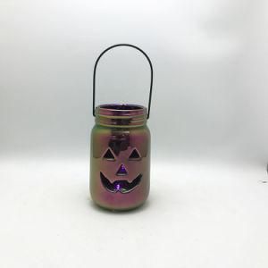 Halloween Ceramic Lantern with LED