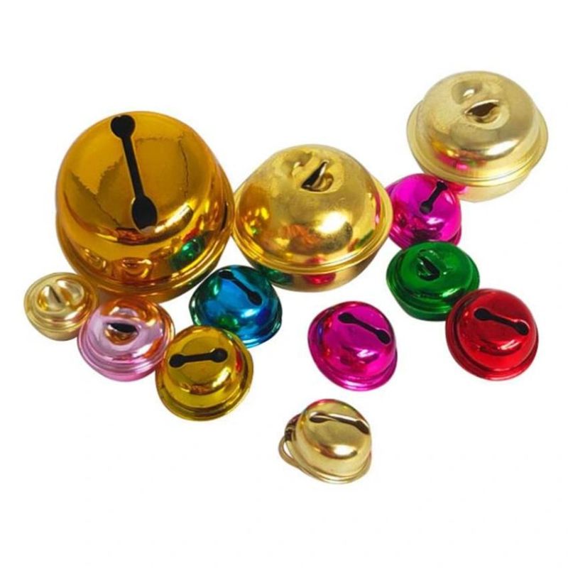 Christmas Decorations Bell Shaped Jingle Bells Vacuum Plating