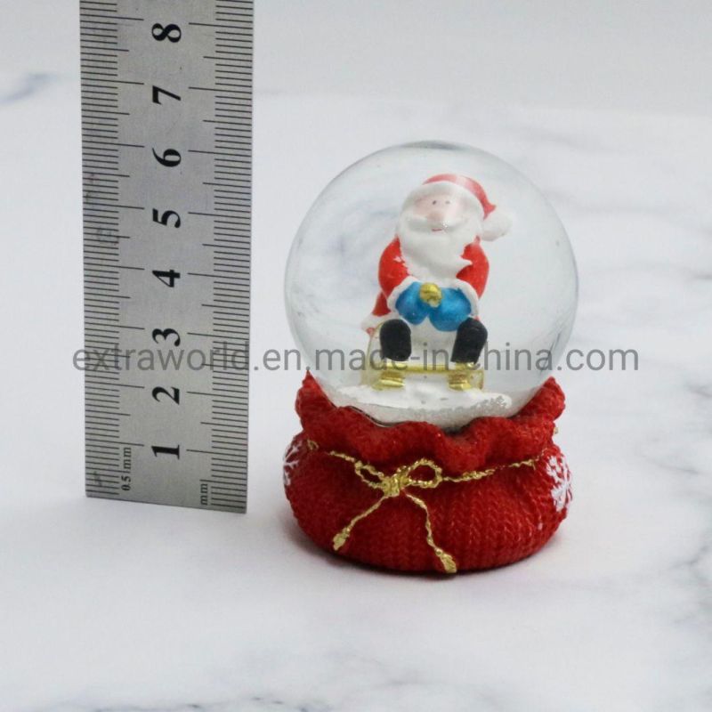 Custom Personalized Indoor Christmas Gifts Glass Snowball