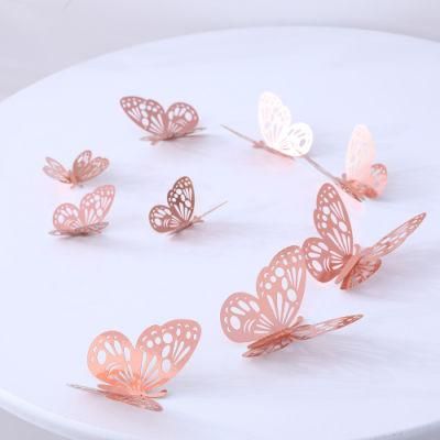 3D 12PCS Butterfly Wall Sticker Home Decor Butterflies for Decoration