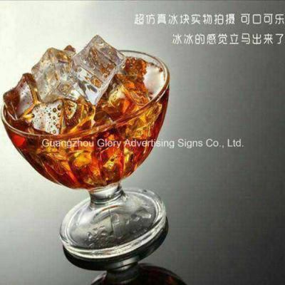 Customized Cube Acrylic Block Acrylic Ice Block Bar Decoration Ice