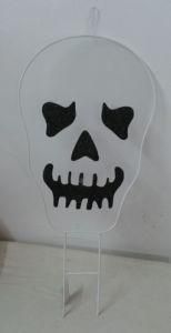 Mesh Skull Decoration Hallowmas Decoration