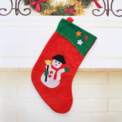 New Year Christmas Gift Socks Stockings Socks Plaid Santa Claus Candy Gift Bag Decoration Stocking Socks