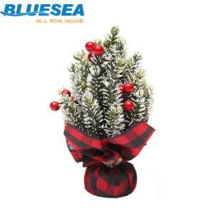 DIY Flocking PE Desktop Mini Christmas Tree Christmas Decoration