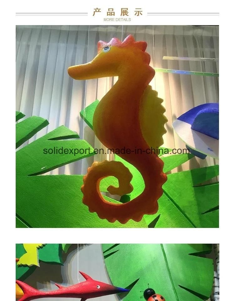 Children′s Day Decoration New Seahorse Tuna Decorative Props