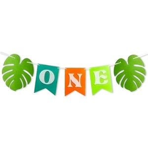 Hawaii Happy Birthday Banner 1st Birthday Tropic Happy Birthday Garlands