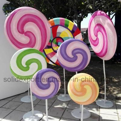 Bubble Lollipop Props for Christmas Window Display Kindergarten Children&prime;s Photography Amusement Park Decoration