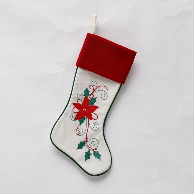 Factory Price Luxury Us Style Christmas Party Christmas Hanging Gift Stockings