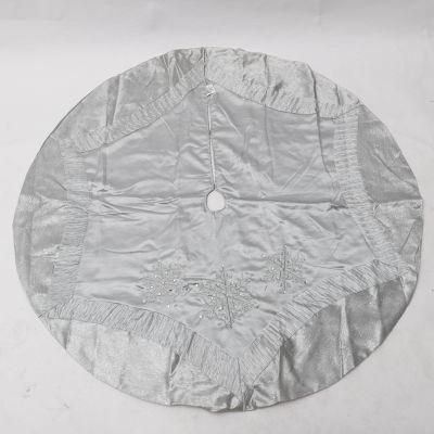 Factort Direct Sale Luxury Style Europe Market 120cm High Quality Christmas Tree Skirt