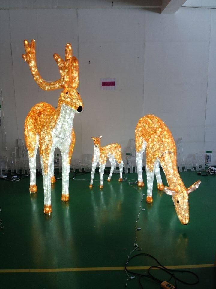 Outdoor Decoration LED Animal Figure Christmas Garden Lights Motif Light