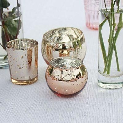 Wholesale Decorated Empty Glass Candle Jar