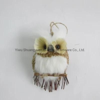 Wholesale Cheap OEM Animal Figurine Cool Owl Home Decoration for Christmas Ornaments
