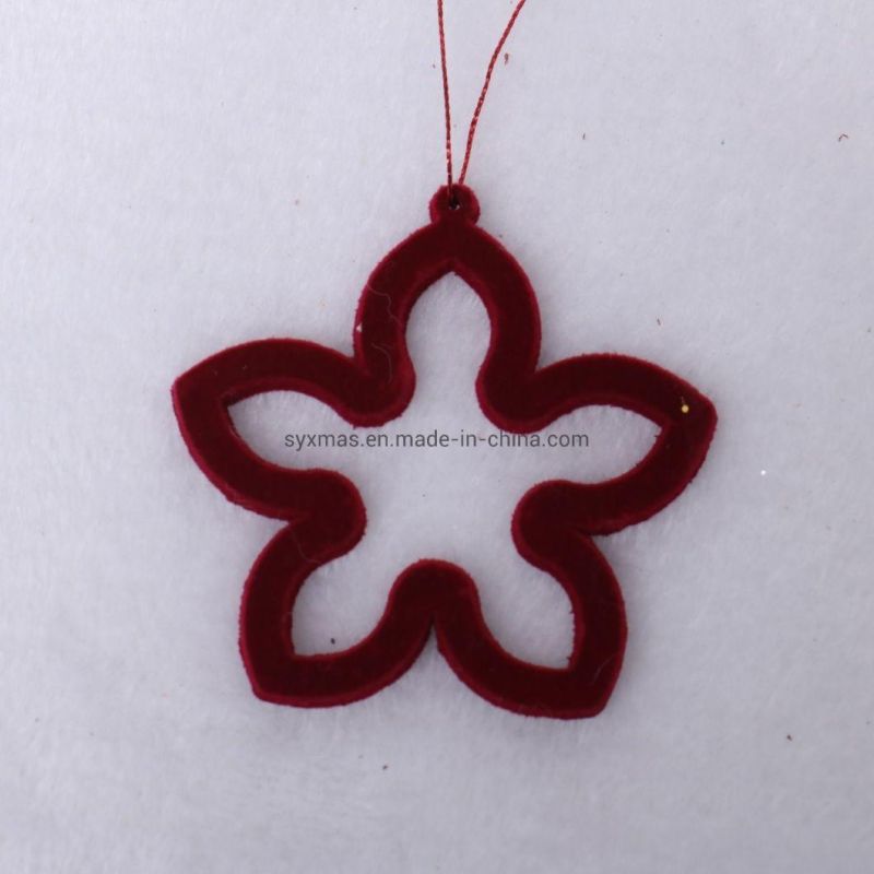 Plastic Tree Hanging Ornaments Christmas Decoration