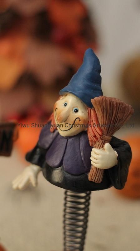 2022 New Design Hot Sale Halloween Resin Craft Tree Spring Stand DIY Crafts Holiday Party Accessories Decorations