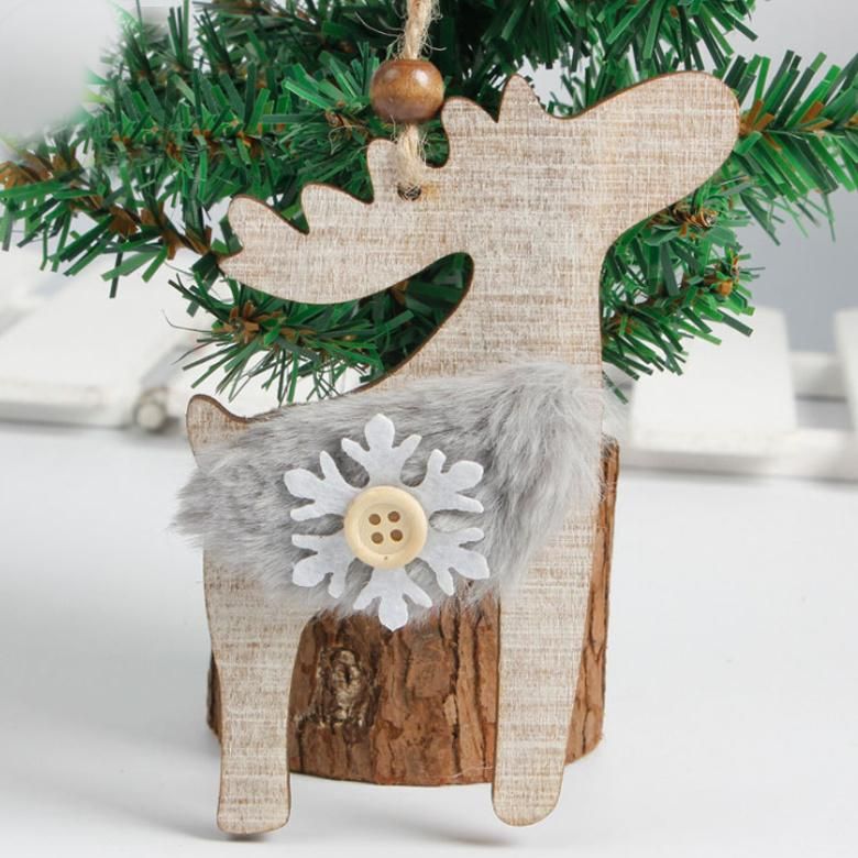 Hot Selling Christmas Wooden Hanging for Home Decoration