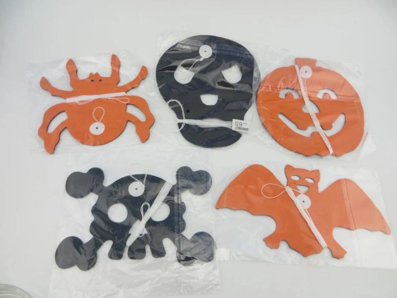 Halloween Party Decoration Tissue Paper Garland