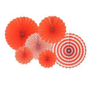 Umiss Paper Thanksgiving Valentines Party Suppliers Paper Fan Fiesta Decoration