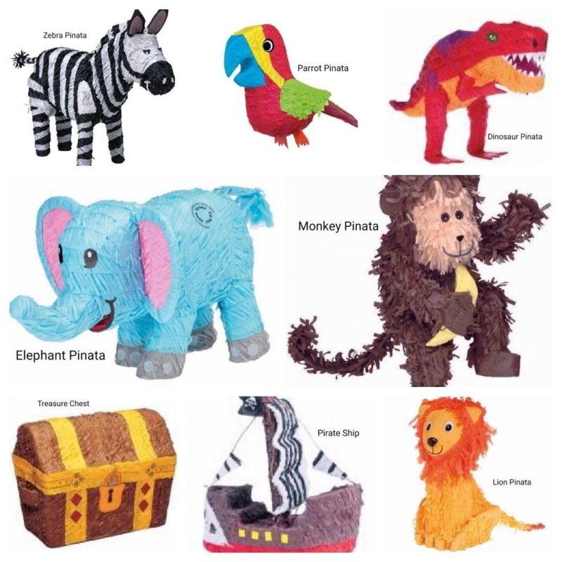 New Arrivals Animals Pattern Big Event Decoration Birthday Party Mini Pinata for Kids