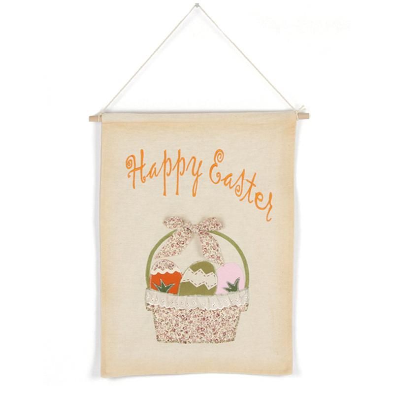 OEM/ODM Sponge Velvet Easter Bunny & Turnip Decoration Brand Word Plate Candy Basket Easter Throw Pillow Cute Cartoon Easter Gifts