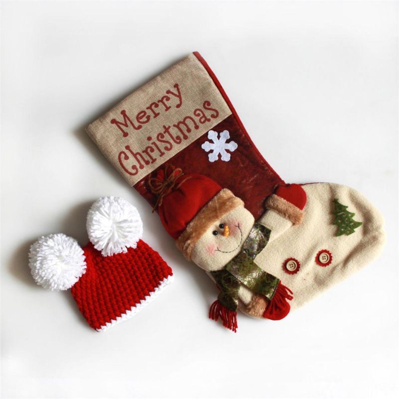 Photography Props Newborn Christmas Gifts Stocking Sleeping Bag for Babies