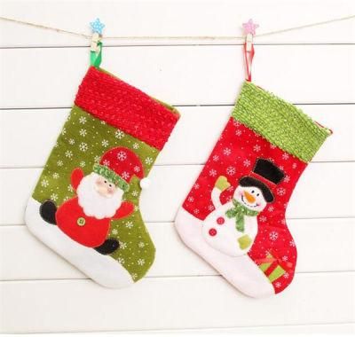 Fast Delivery Snowflake Christmas Stockings (80011-1)
