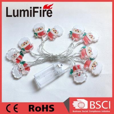 Decoration Xmas Party String Fairy Saint Cap LED Christmas Light