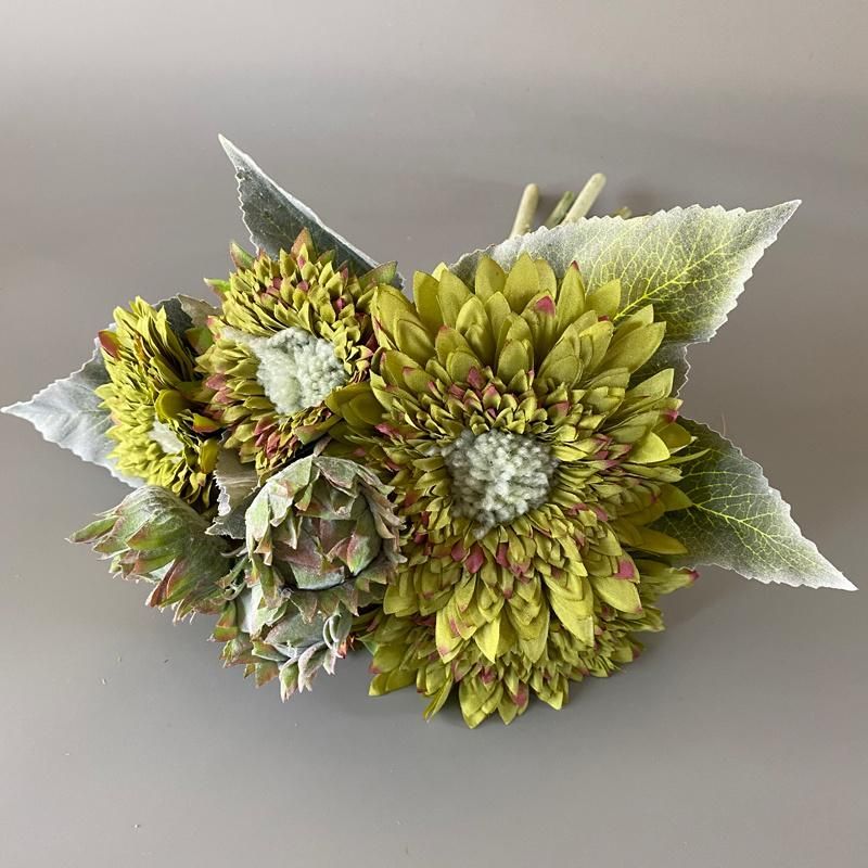 High Quality Artificial Sunflower for Home Wedding Decoration Flower