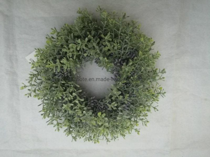 Newly Home Hotel Decoration Artificial Christmas Flower Wreath