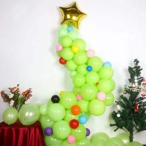 Amazon Balloon Arch Bridge Green Balloon Christmas New Year Party Decoration