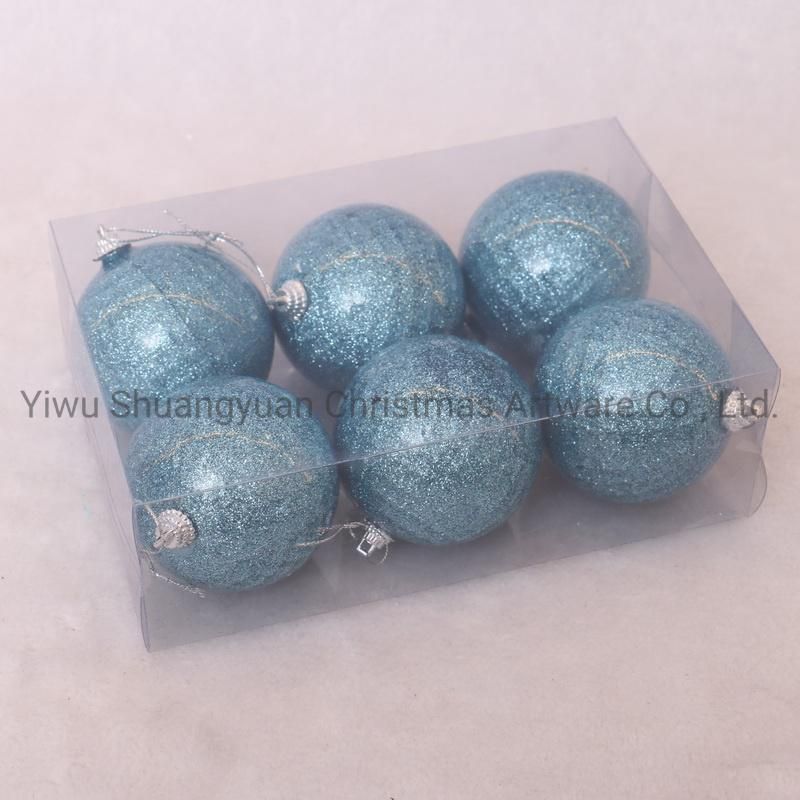 Artificial Christmas Hanging Balls for Holiday Wedding Party Decoration Supplies Hook Ornament Craft Gifts