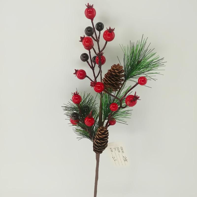 High Quality Artificial Flowers Berries for Christmas Day