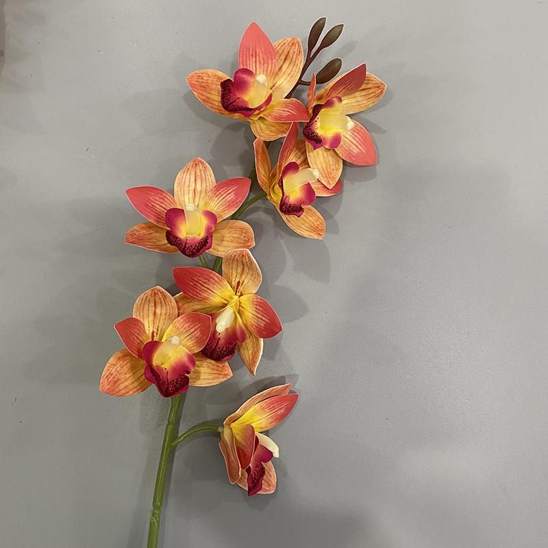 Artificial Phalaenopsis Flower Wholesale Arificila 3D Print Orchid Flower