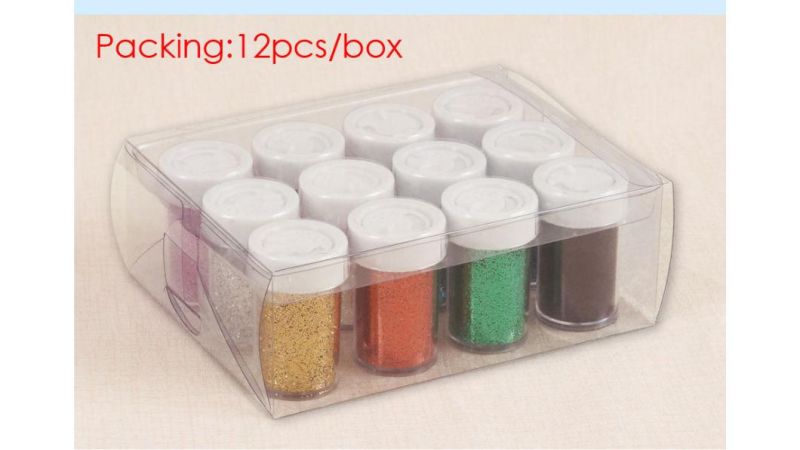 Foska Bottle Packing Bulk Colorful Cosmetic Glitter Powder