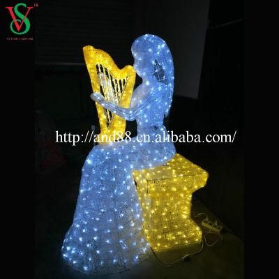 Christmas Decoration Lights with LED Angel