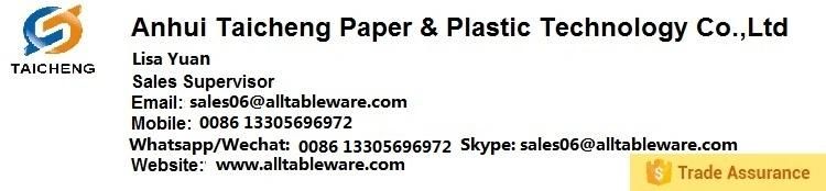 Wholesale Food Grade 100% Biodegradable PLA Material Red Paper Wrappd Straw