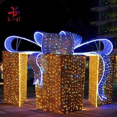 Present Box Motif Light for Christmas