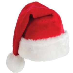 Non Woven Ultra Soft Hats Children Adult Classic Santa Claus Christmas Hat