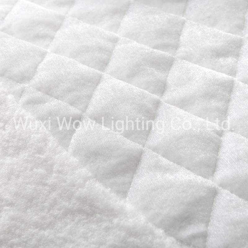 Quilted Christmas Tree Skirt Decoration, 140 Cm - Large, Pure White