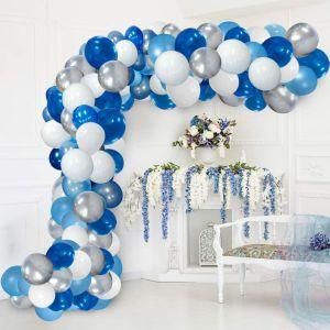 117PCS Blue Arch Garland Set Birthday Wedding Party Decoration Balloons