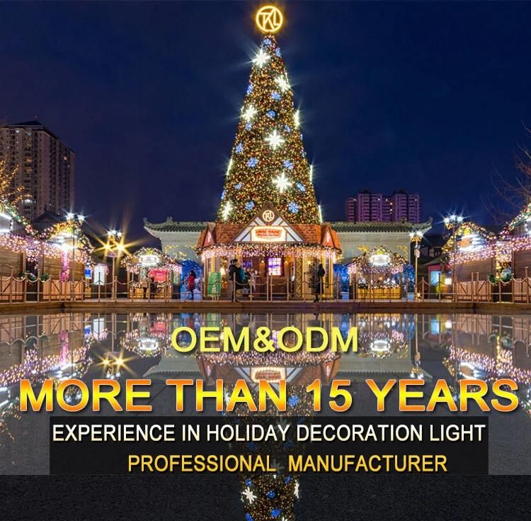 Customized Commercial Giant Lighted Artificial Christmas Tree