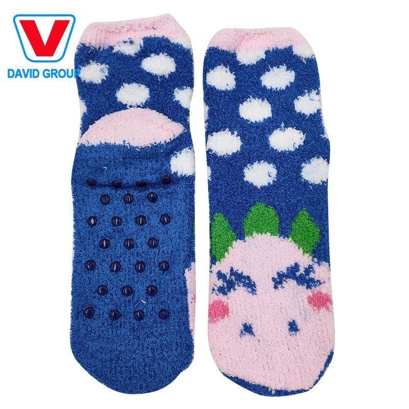 Sweet High Fashion Cute Christmas Santa Christmas Deer Christmas Tree Cotton Jacquard Lurex Gift Socks