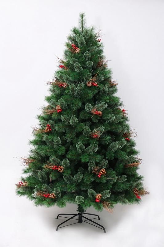 PE PVC Mix Artificial Christmas Tree Party Decoration Indoor and Outdoor Decoration Tree