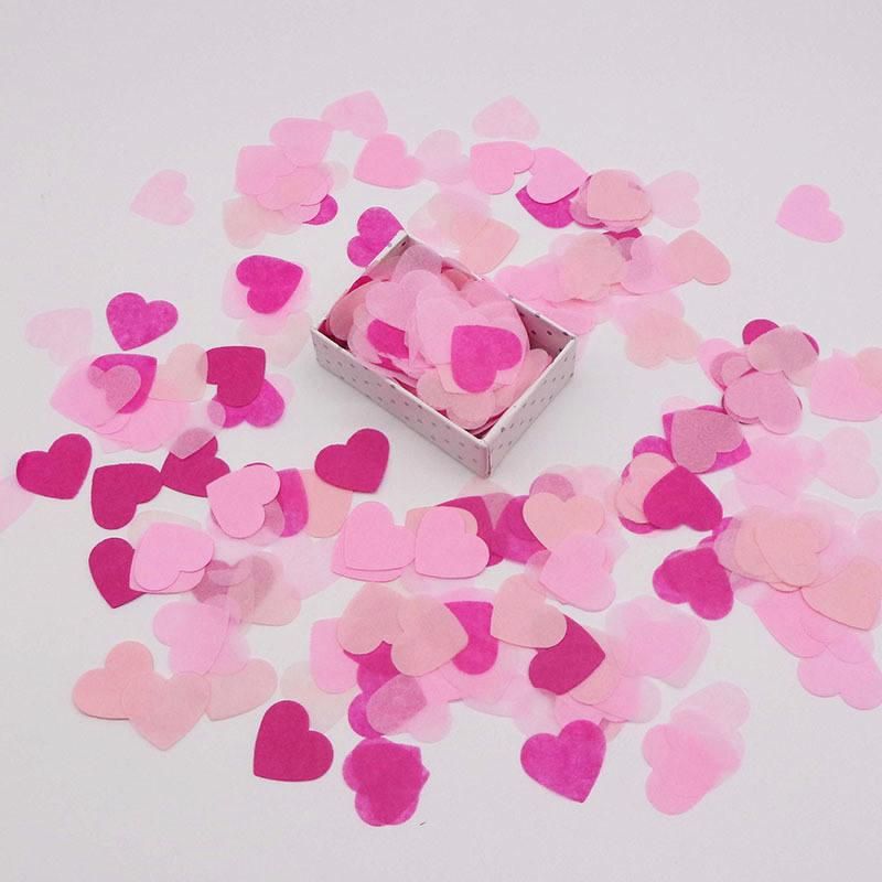 Eco Friendly Biodegradable Colorful Confetti Round Shape Confetti