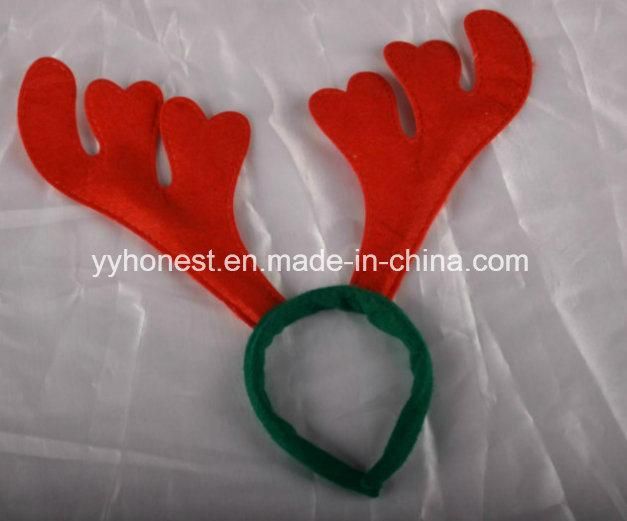 Christmas Wholesale Party Supplies Fleece Reindeer Christmas Headband