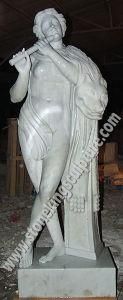 Hand Carved Marble Nude Men Statue (SK-2650)