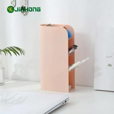 Standing Type Plastic Pen Holder Pen Stand Eco-Friendly Cosmetic Lipstick Holder Multi-Layer for Storage Organizers