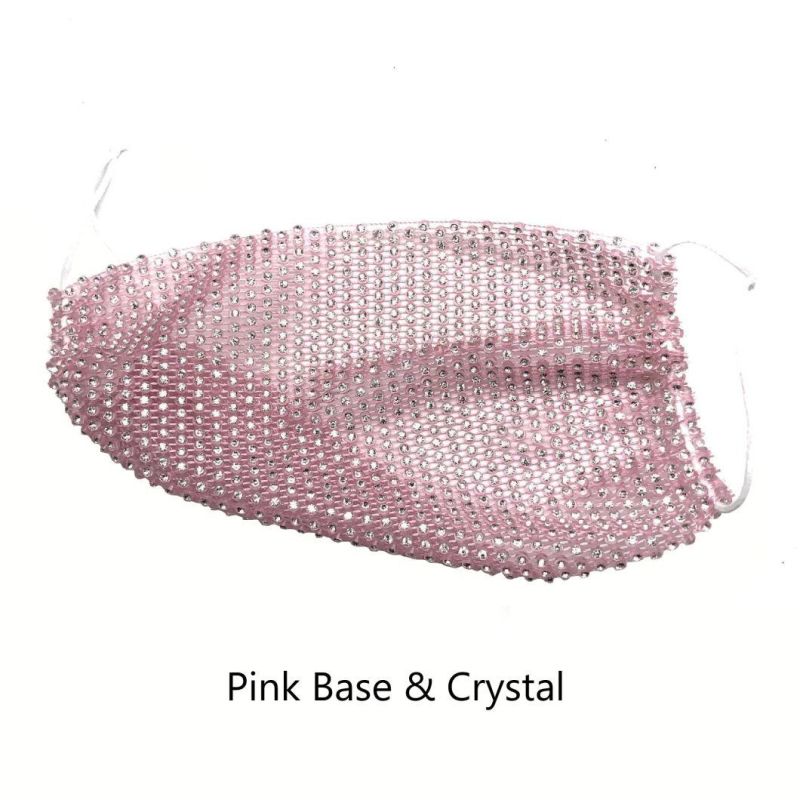 Fashion Rhinestone Luxury Diamond Bling Party Mask for Christmas Gifts