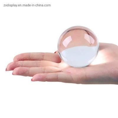 Wholesale High Quality 1cm to 8cm Diameter Solid Clear Crystal Plastic Acrylic Ball
