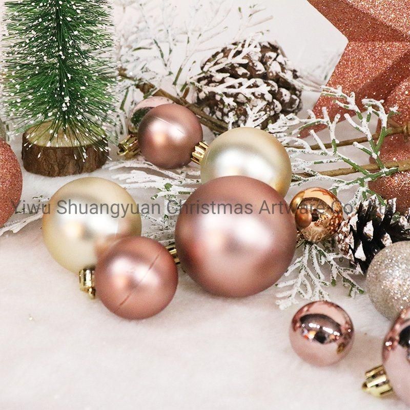 New Design High Sales Christmas Ball for Holiday Wedding Party Decoration Supplies Hook Ornament Craft Gifts